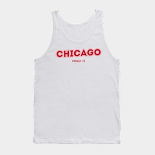 Chicago Chicago [II] Tank Top
